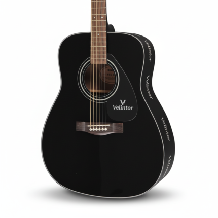 Velintor F335 Acoustic Guitar - Black