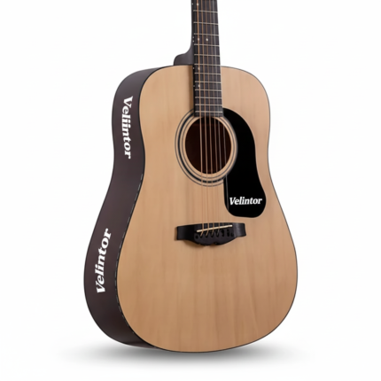 Velintor Launch D75S Starter Dreadnought Acoustic Guitar Natural